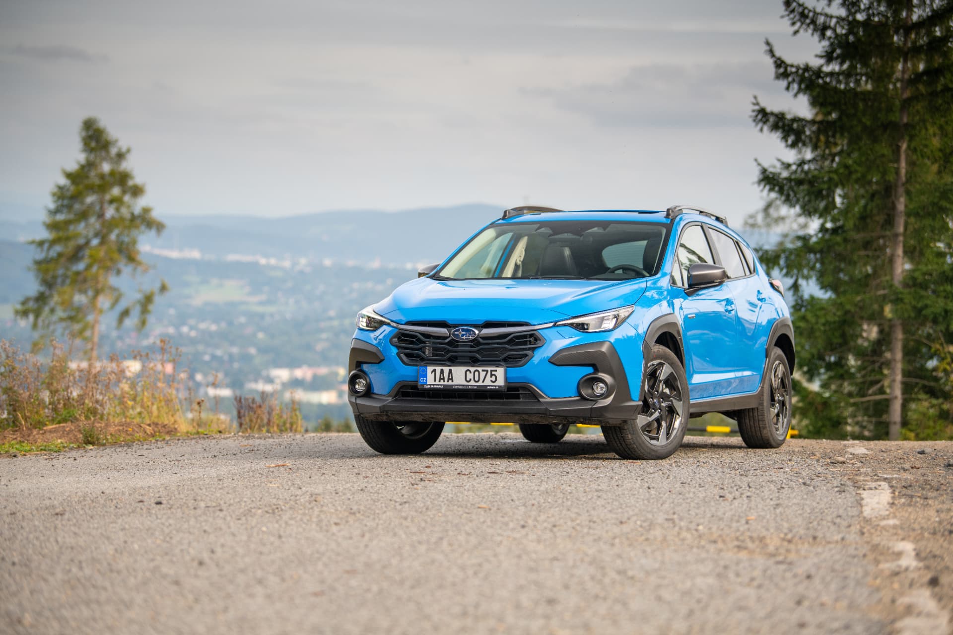 Subaru Crosstrek v přírodě